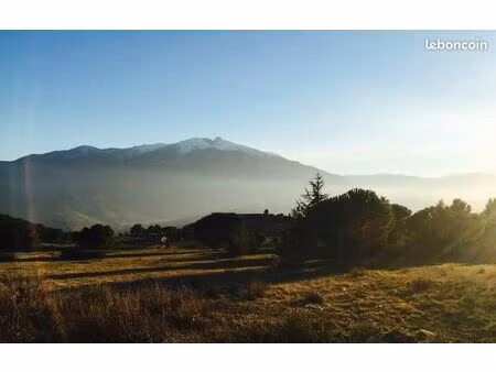 bien d’exception – ancien restaurant en pierre – vue panoramique pyrénées et méditerranée