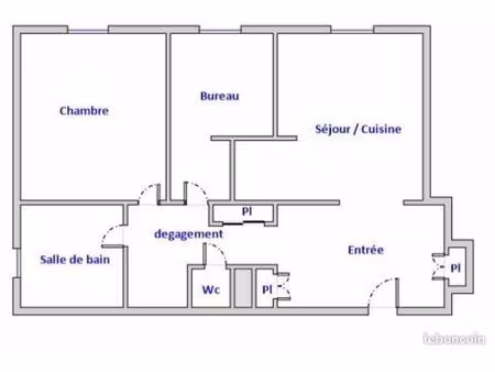 appartement 3 pièces