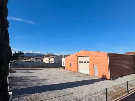 local professionnel à céret – 250 m² + grand terrain
