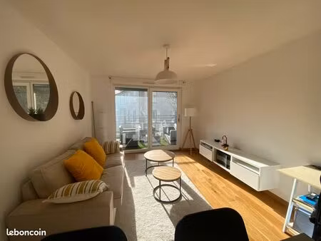 beau 2 pièces meublé 42 m² avec terrasse – hangenbieten