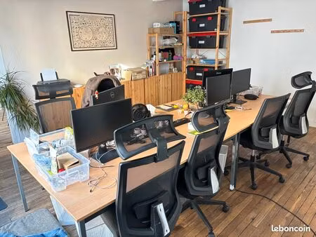 bureaux 50m2 - paris 9 - 8 postes de travail