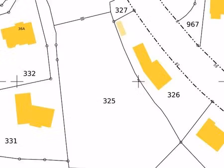 terrain constructible 2314m²  moins d'1km de la mer