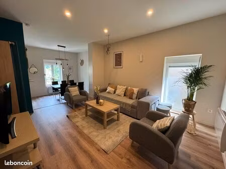 maison individuelle - terrasse - jardin