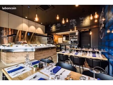 fond de commerce restaurant / poissonnerie