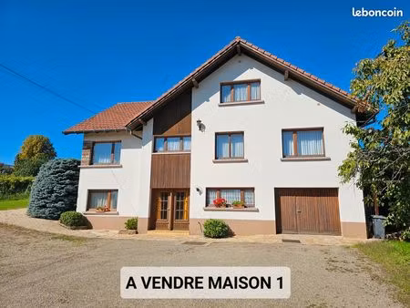 deux maisons grand terrain