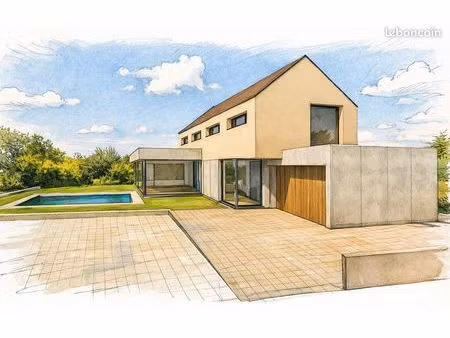 coeur de village - projet maison d'architecte