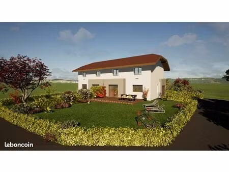 villa mitoyenne 95 m² garage de 17 m²  sur sous sol complet aménageable de 59 m²