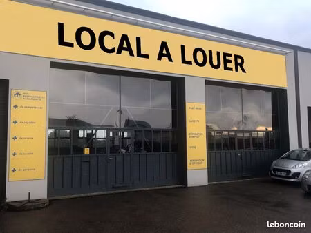 local commercial /hall - route nationale niveau erstein