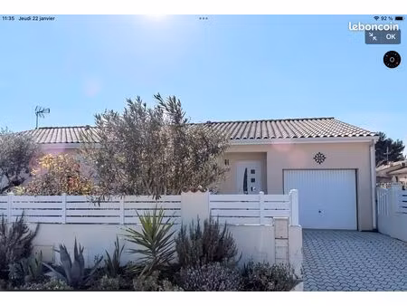 maison individuelle récente de plain-pied – 110 m² – 34140 loupian