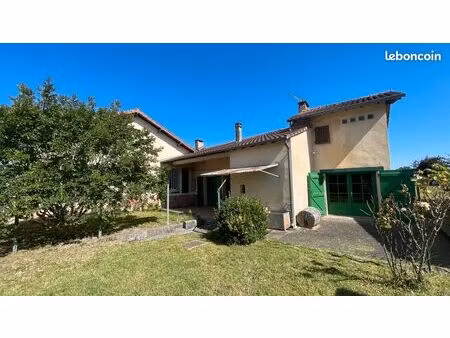 maison avec hangar et terrain constructible