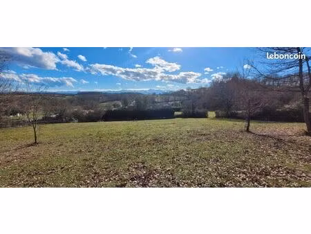 terrain cu vue pyrénées