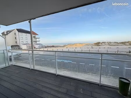 appartement - face mer - 3 pieces -