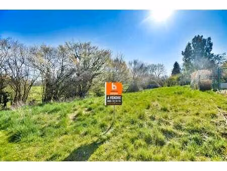 charmant terrain de 1207m² à jehay  orienté plein sud !