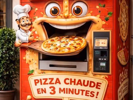 vends fond de commerce distributeurs de pizzas