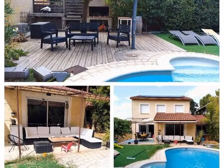 maison individuelle 135m2 jardin et piscine