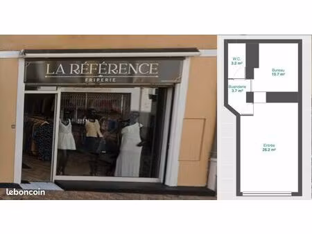 local commercial 45 m² · mont-de-marsan 40000 · quartier centre-ville