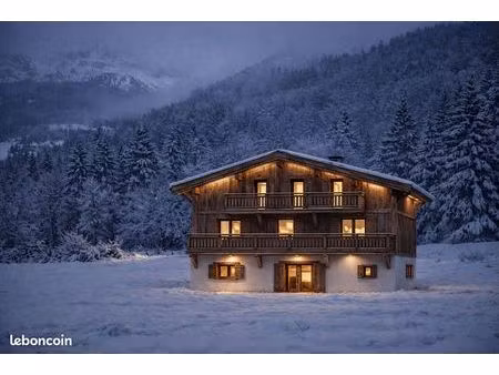 magnifique chalet saint gervais / contamines montjoie