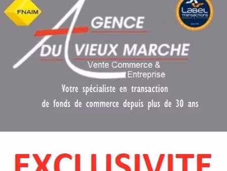 fonds de commerce bar  tabac 80 m²