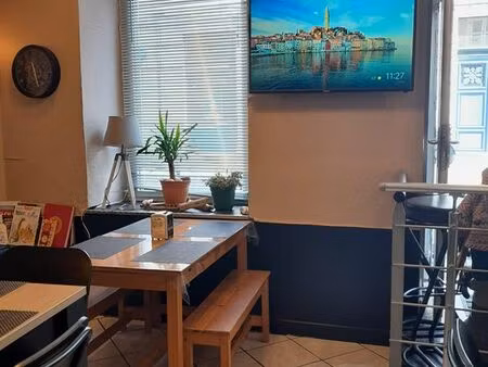 fond de commerce de restaurant de burgers