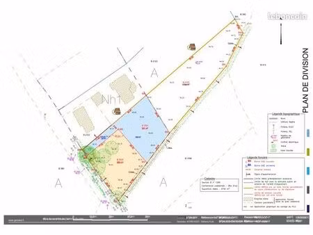 vend terrain à grosbreuil