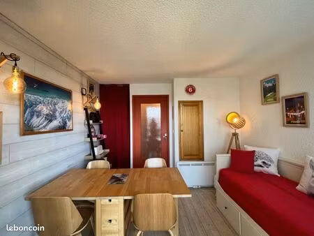 studio cabine 19 m2 au pied des pistes