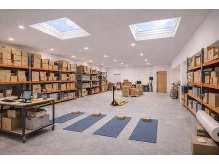 ixelles – grand espace professionnel casco ±200 m² arrière