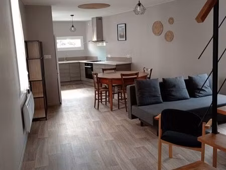 2 appartements meublés t2 & t3 duplex