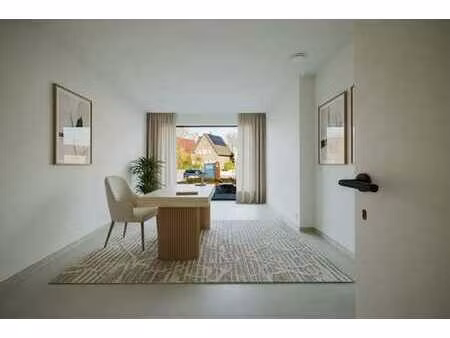 maison moderne avec jardin orienté au sud à zottegem