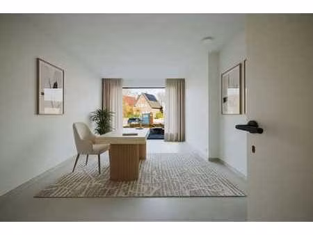 maison moderne avec jardin orienté au sud à zottegem