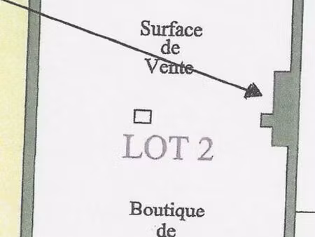 local commercial 57 m² longwy