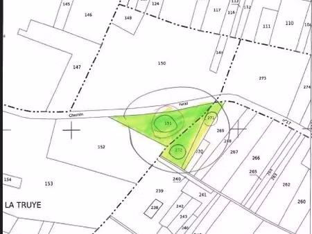 terrain asnières sur oise 95270