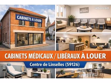 cabinets neufs à louer – professions médicales & libérales