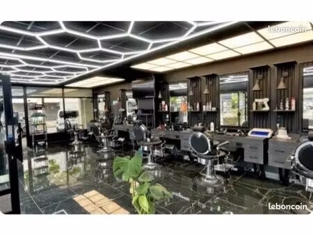 fond de commerce salon de coiffure moderne