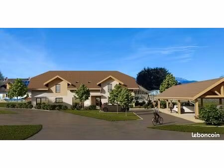 secteur aiguebelette / la tour-du-pin - appartement avec jardin