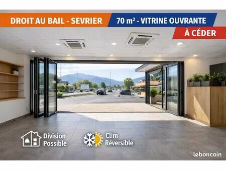 local 70 m² sevrier