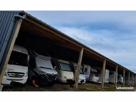 hivernage emplacement camping car  caravane  véhicules collection  bateaux  poid lourd