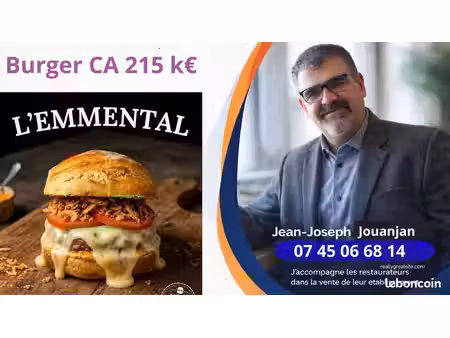restauration rapide 68 m²