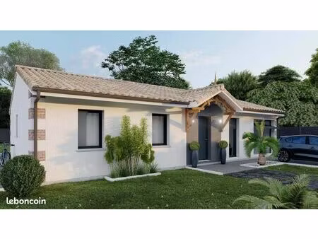terrain 90 m² biganos