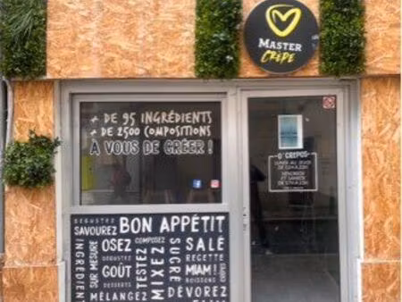 à louer - local commercial 26 m² – crêperie – matériel professionnel inclus - négociable s
