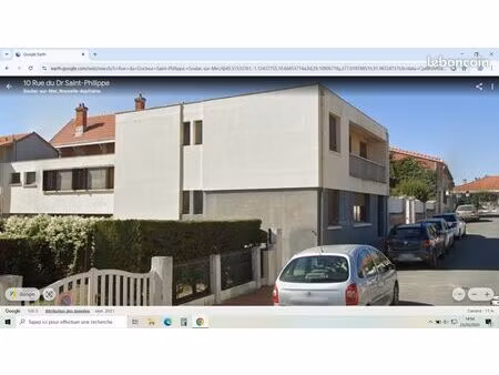 immeuble centre-ville soulac sur mer et 200 m plage composé de 3 appartements à rénover av