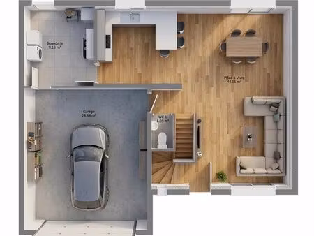 maison 5 pièces 154 m²