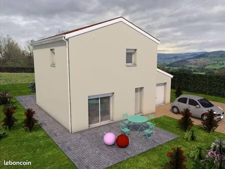 maison neuve + terrain à cublize – 69550 -