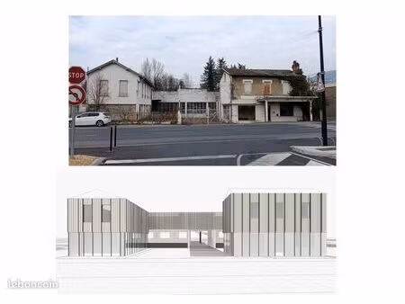 locaux commerciaux/habitations à rénover sur axe passager en face leclerc 63300 thiers 299