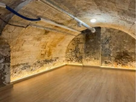 cave voûtée 47m2 - saint michel - profession libérale ou artistes/musiciens