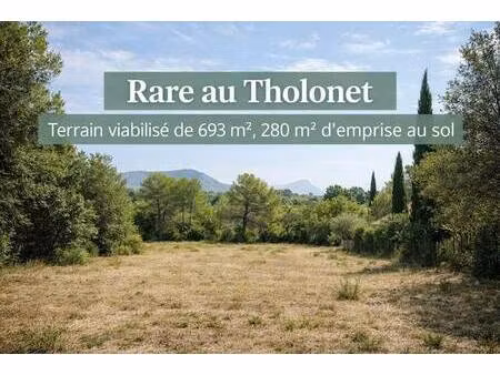 terrain constructible à vendre