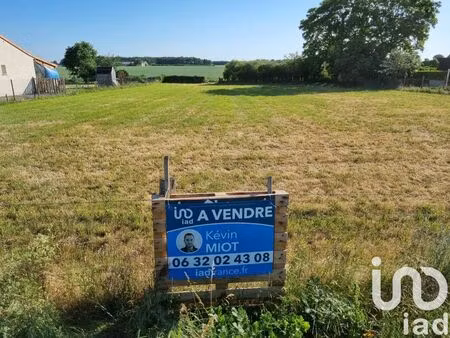 vente terrain 1114 m² thénezay (79390)