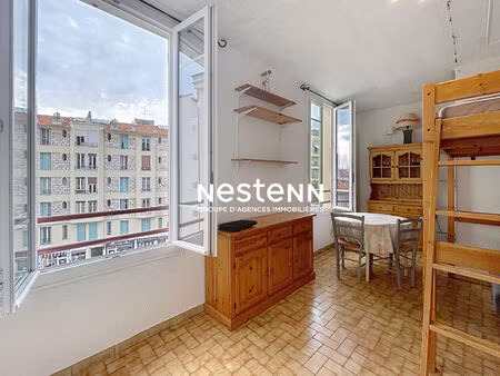 carlone - studio - sud - 4 éme étage - promenade 5 min à pied - tram 3 min