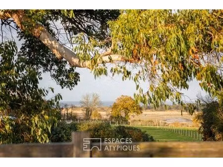 manoir du 17ème  6 gîtes  vue mer  station balnéaire des sables d'or