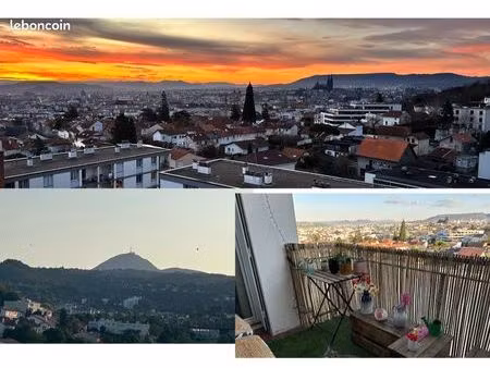 t3 rénové de 56 m² vue panoramique exceptionnelle