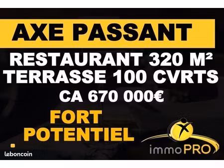 restaurant 320 m²